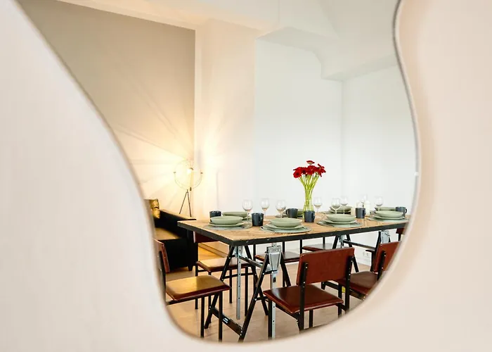 דירה Big Urban Loft - Bis Zu 20 Personen - 180qm - 180 Grad Skyline Balkon *