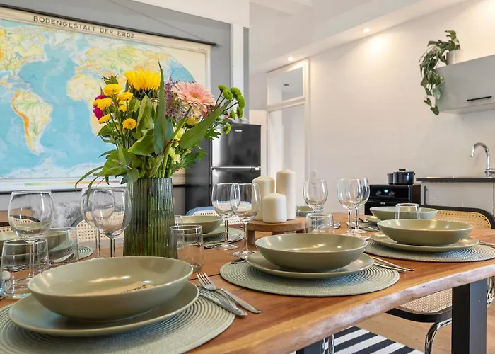 Big Urban Loft - Bis Zu 20 Personen - 180qm - 180 Grad Skyline Balkon