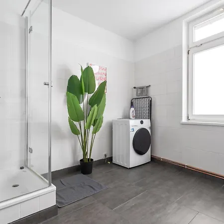 Apartmán Big Urban Loft - Fuer Grosse Gruppen - 180 Grad Skyline Balkon - Nahe Des Hauptbahnhofs - Zwei Parkplaetze