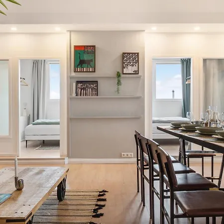 Big Urban Loft - Fuer Grosse Gruppen - 180 Grad Skyline Balkon - Nahe Des Hauptbahnhofs - Zwei Parkplaetze *