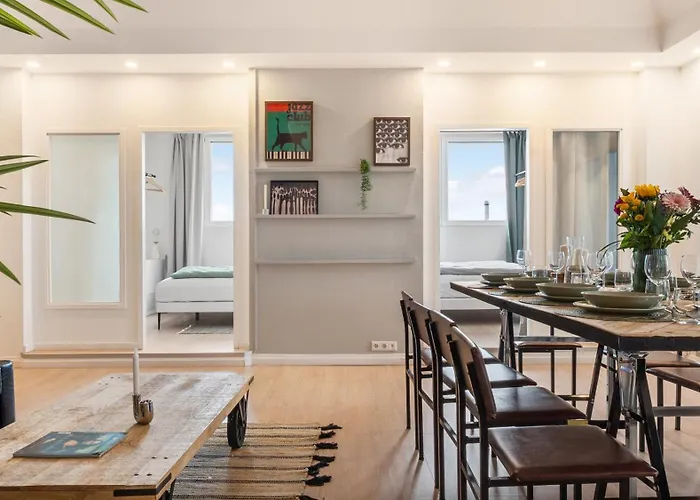 Big Urban Loft - Bis Zu 20 Personen - 180qm - 180 Grad Skyline Balkon *